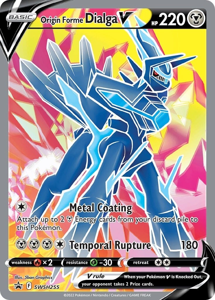 Origin Forme Dialga V (SWSH255) [Sword & Shield: Black Star Promos] | Eastridge Sports Cards & Games