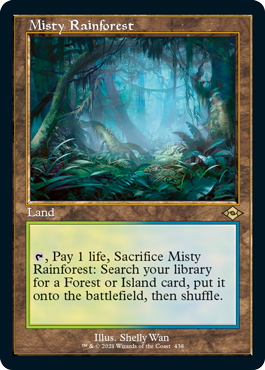 Misty Rainforest (Retro Foil Etched) [Modern Horizons 2] | Eastridge Sports Cards & Games