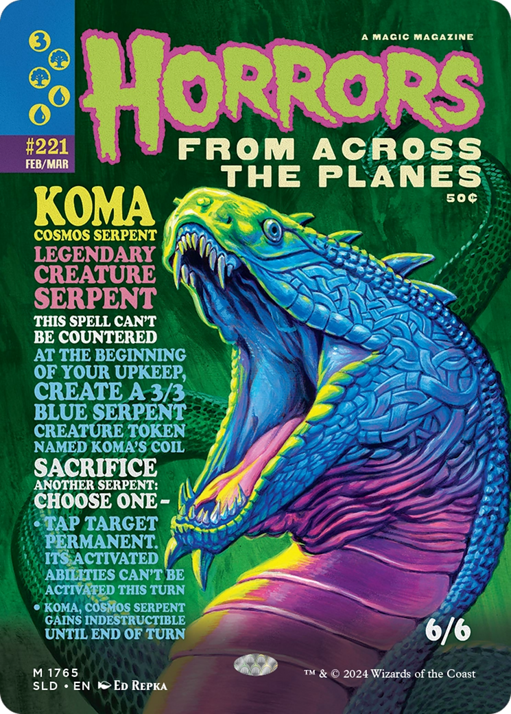 Koma, Cosmos Serpent [Secret Lair Drop Series] | Eastridge Sports Cards & Games