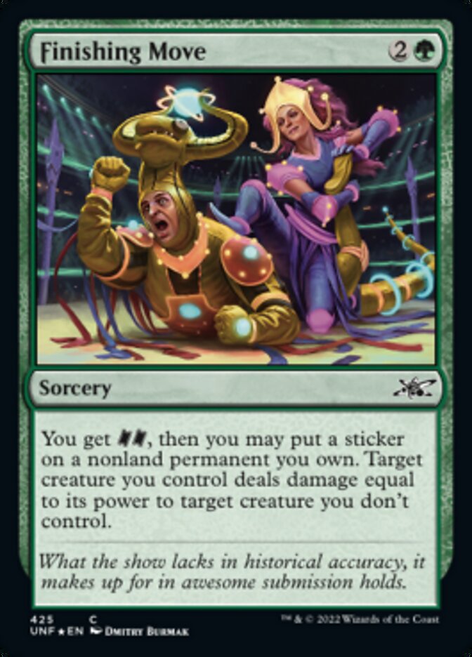 Finishing Move (Galaxy Foil) [Unfinity] | Eastridge Sports Cards & Games