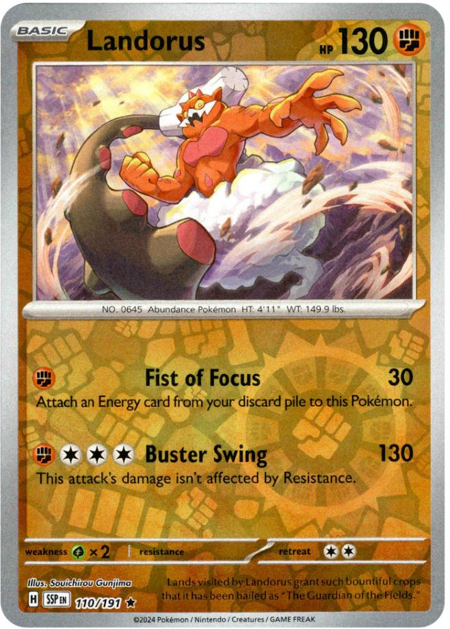 Landorus (110/191) [Scarlet & Violet: Surging Sparks] | Eastridge Sports Cards & Games