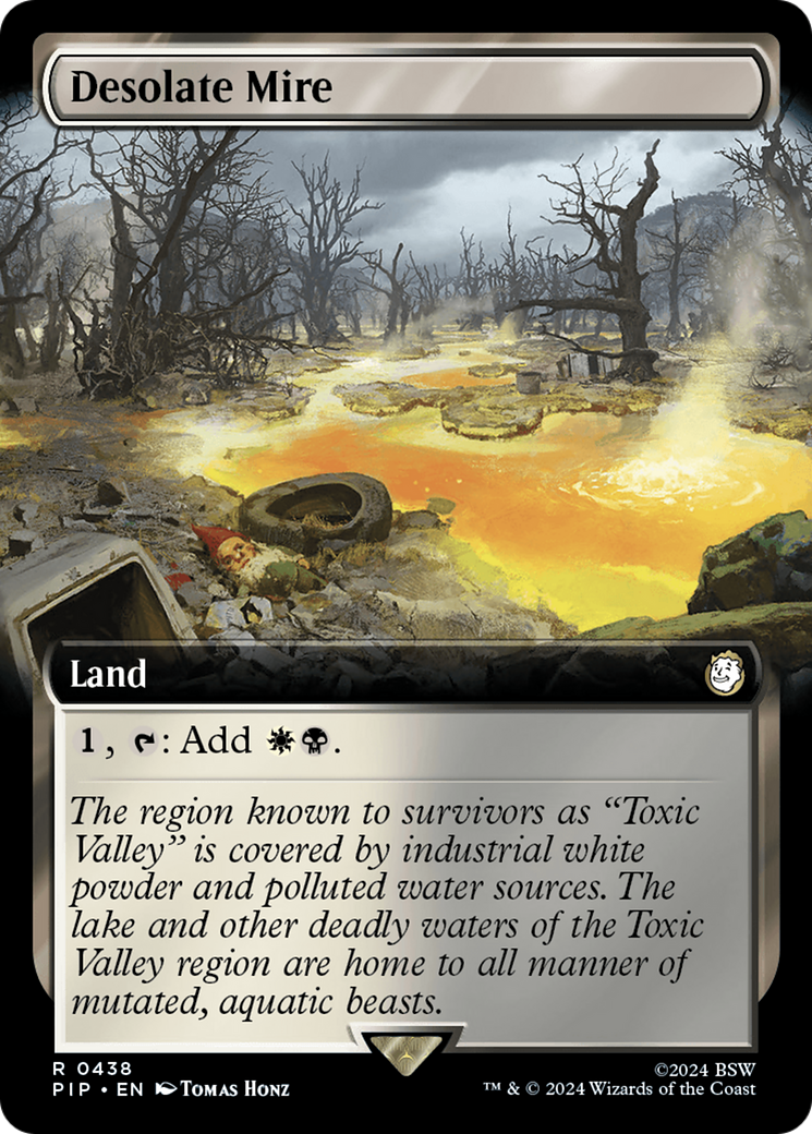 Desolate Mire (Extended Art) [Fallout] | Eastridge Sports Cards & Games