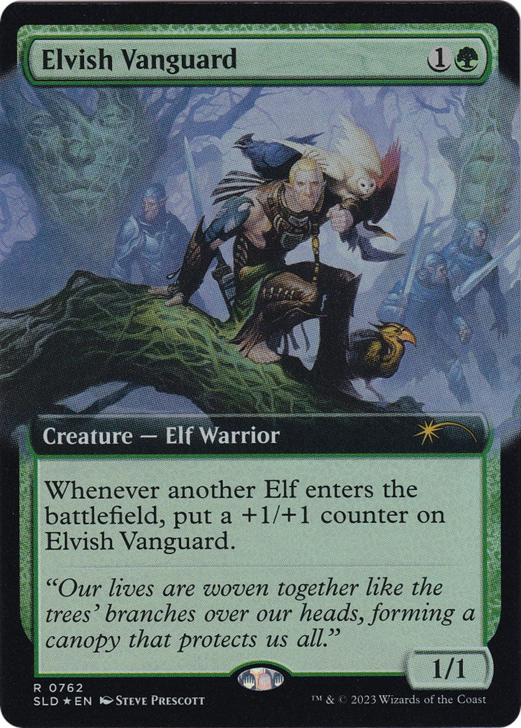 Elvish Vanguard (Extended Art) [Secret Lair Drop Series] | Eastridge Sports Cards & Games