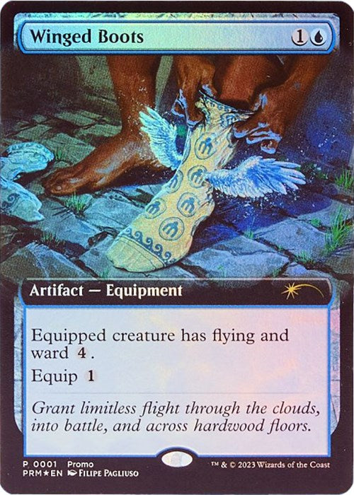 Winged Boots [Media Promos] | Eastridge Sports Cards & Games