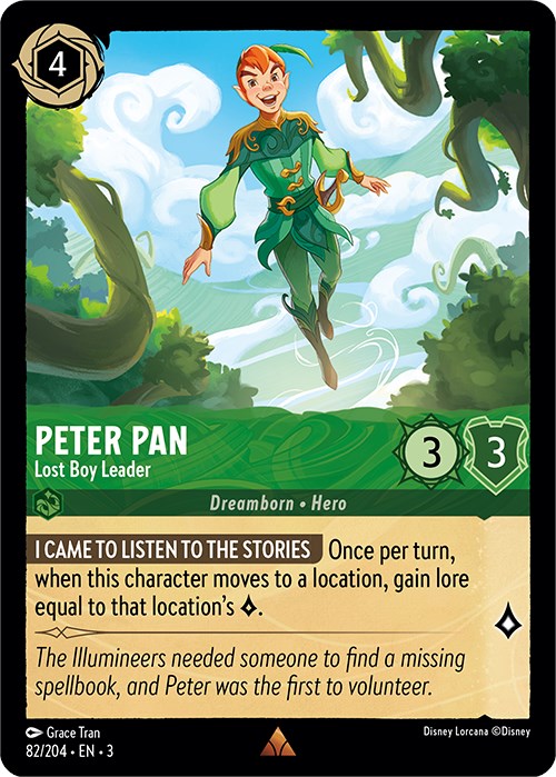 Peter Pan - Lost Boy Leader (82/204) [Into the Inklands] | Eastridge Sports Cards & Games