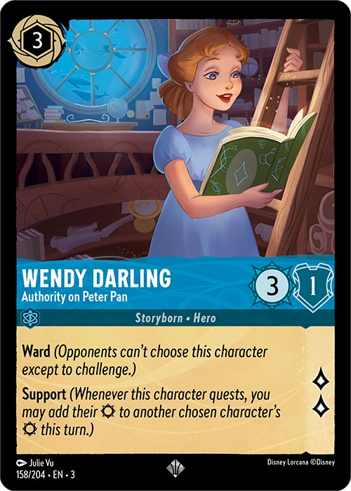 Wendy Darling - Authority on Peter Pan (158/204) [Into the Inklands] | Eastridge Sports Cards & Games