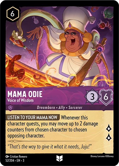 Mama Odie - Voice of Wisdom (52/204) [Into the Inklands] | Eastridge Sports Cards & Games