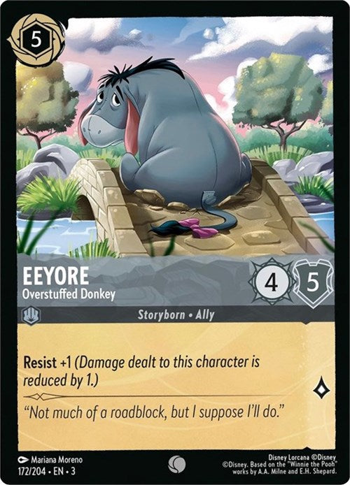 Eeyore - Overstuffed Donkey (172/204) [Into the Inklands] | Eastridge Sports Cards & Games