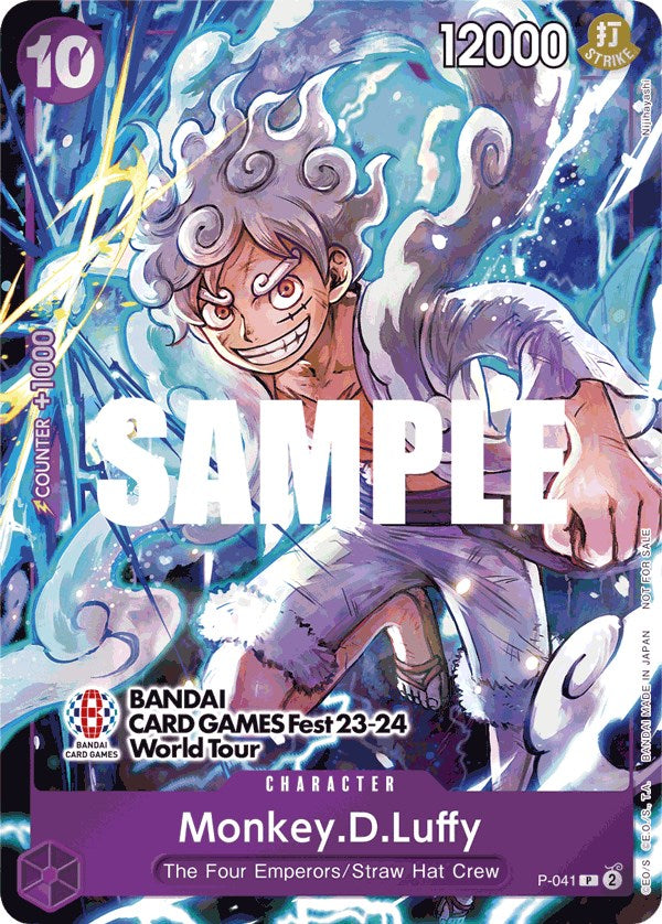 Monkey.D.Luffy (BANDAI CARD GAMES Fest 23-24 World Tour) [One Piece Promotion Cards] | Eastridge Sports Cards & Games