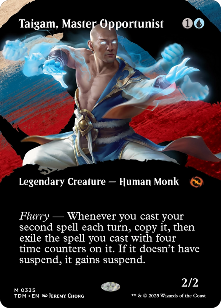 Taigam, Master Opportunist (Borderless) [Tarkir: Dragonstorm] | Eastridge Sports Cards & Games