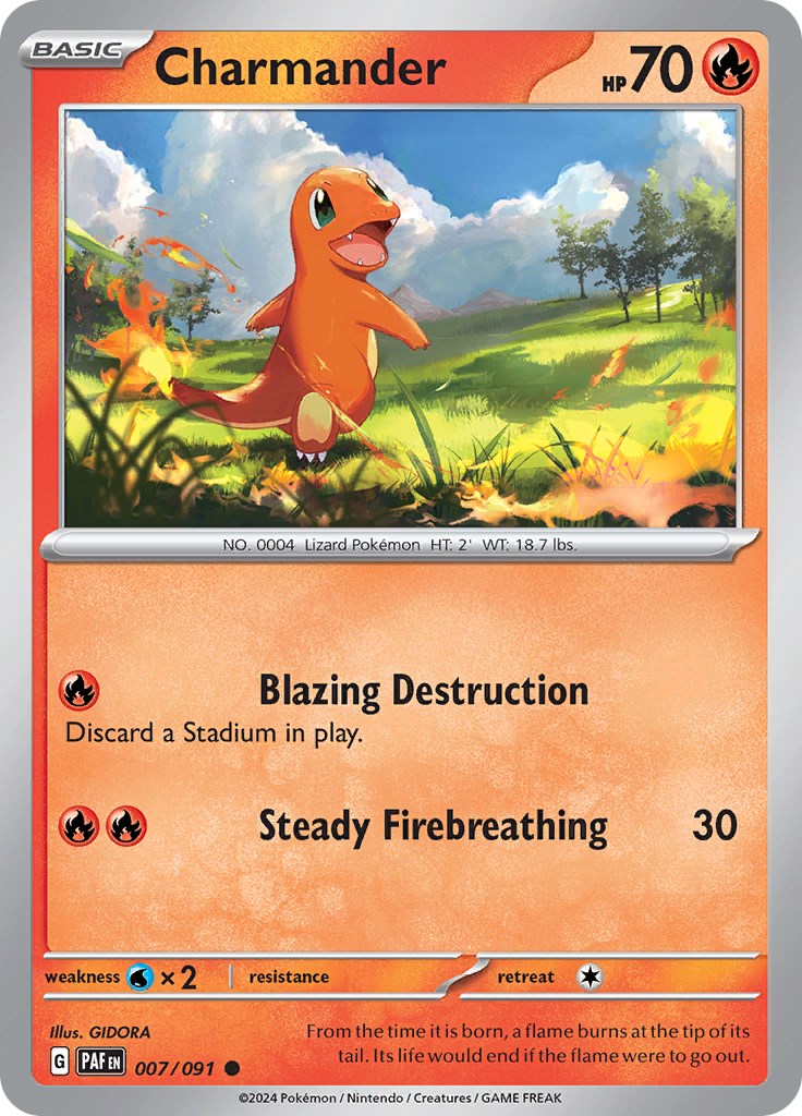 Charmander (007/091) [Scarlet & Violet: Paldean Fates] | Eastridge Sports Cards & Games