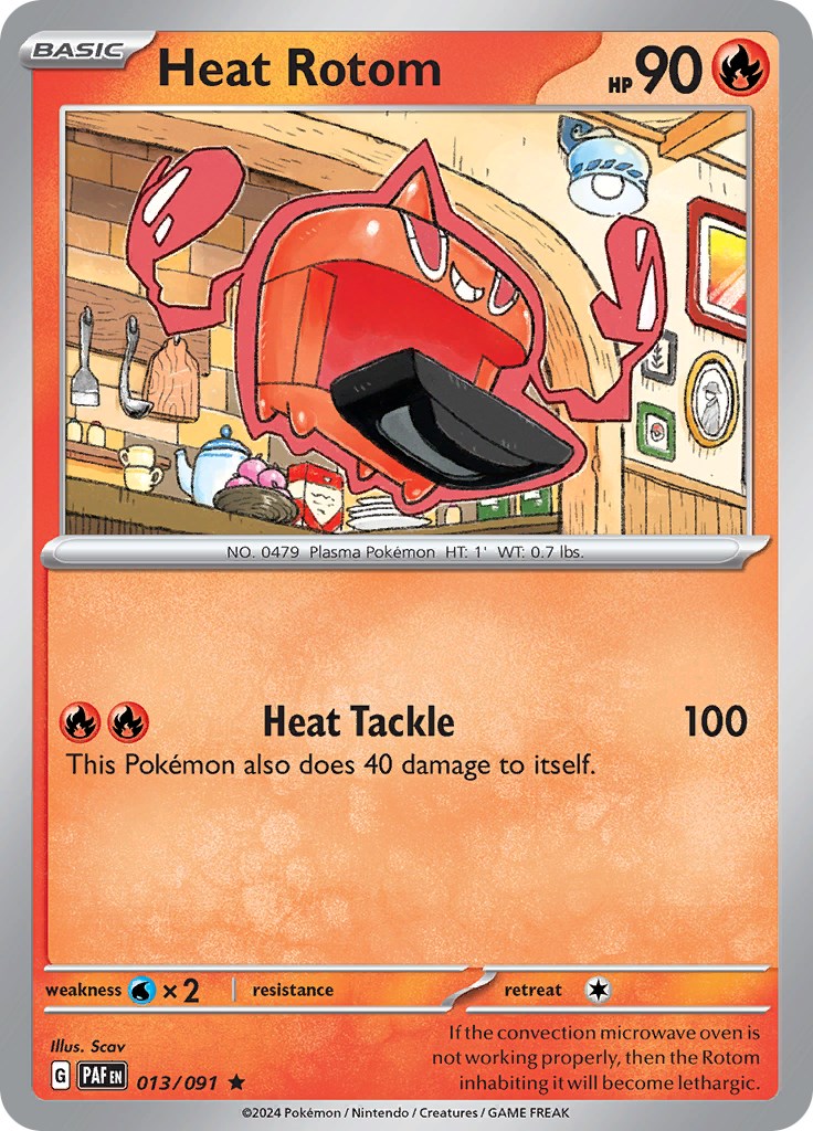 Heat Rotom (013/091) [Scarlet & Violet: Paldean Fates] | Eastridge Sports Cards & Games