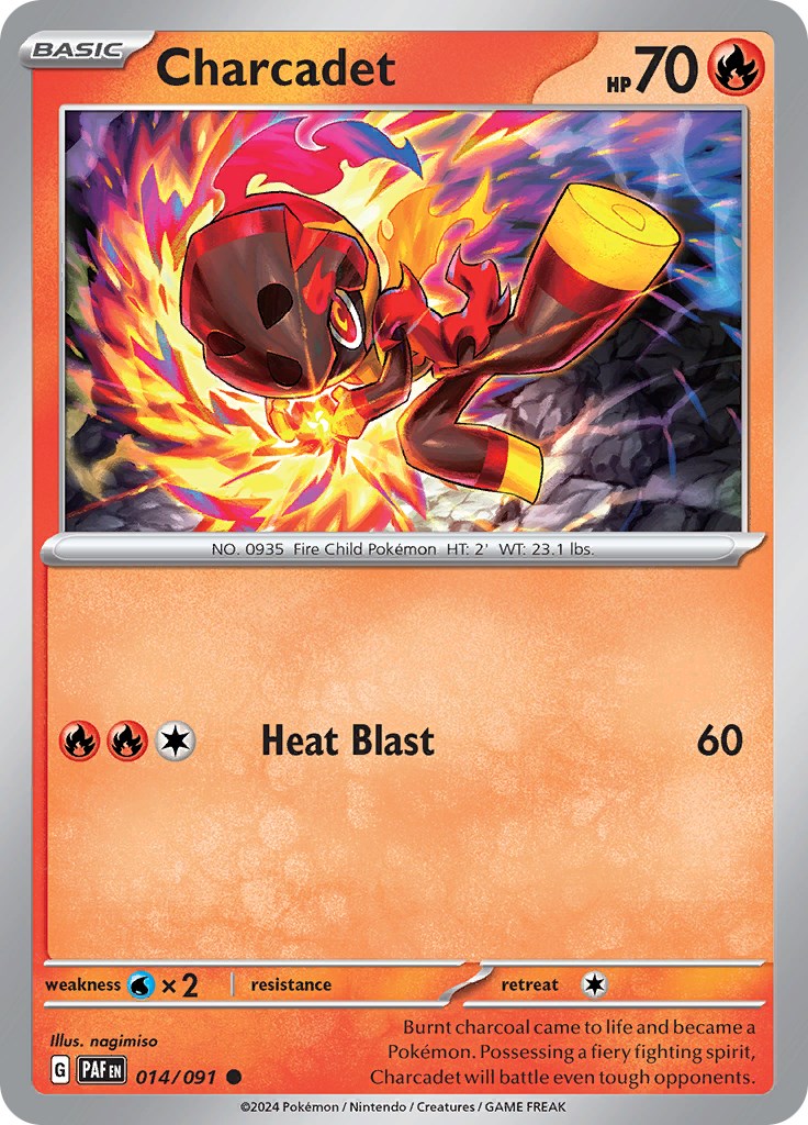 Charcadet (014/091) [Scarlet & Violet: Paldean Fates] | Eastridge Sports Cards & Games