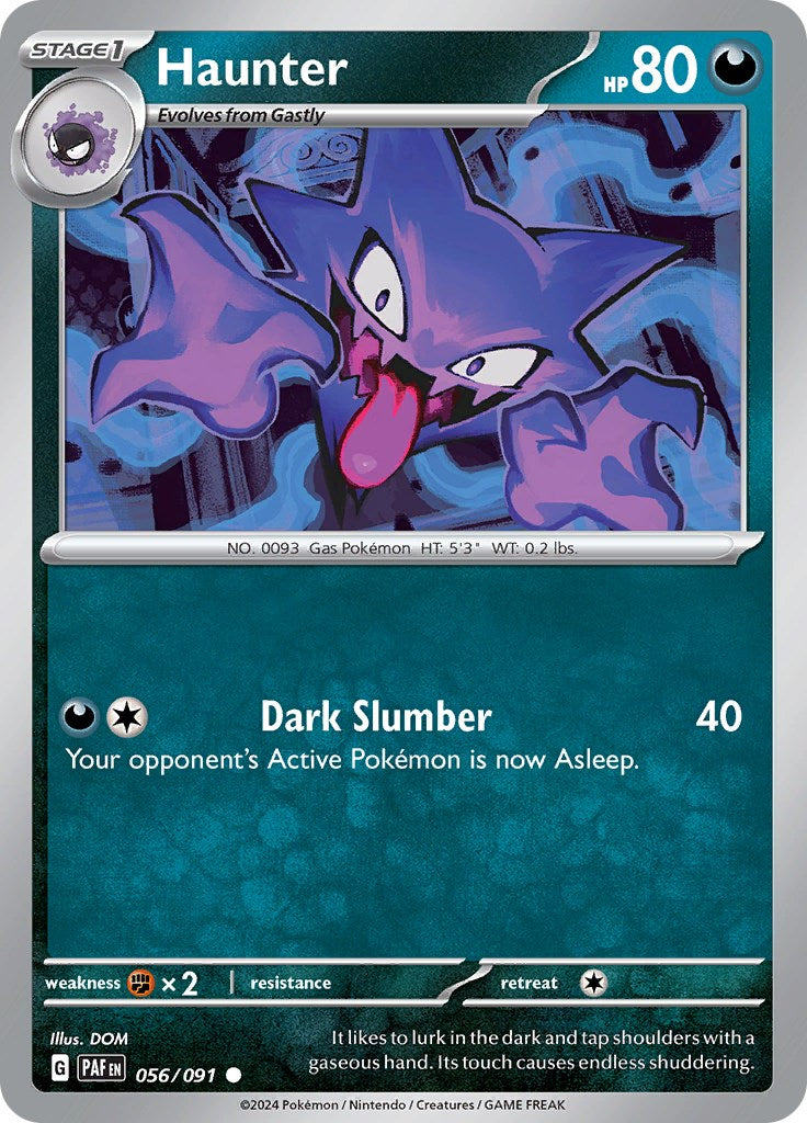 Haunter (056/091) [Scarlet & Violet: Paldean Fates] | Eastridge Sports Cards & Games