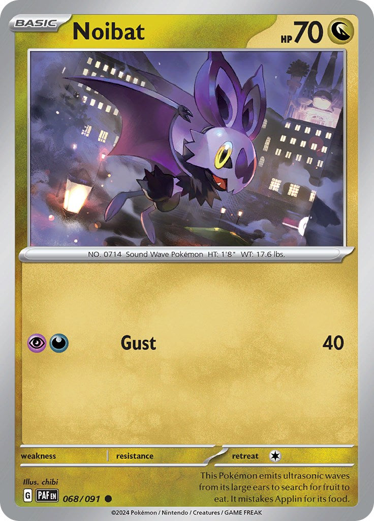 Noibat (068/091) [Scarlet & Violet: Paldean Fates] | Eastridge Sports Cards & Games