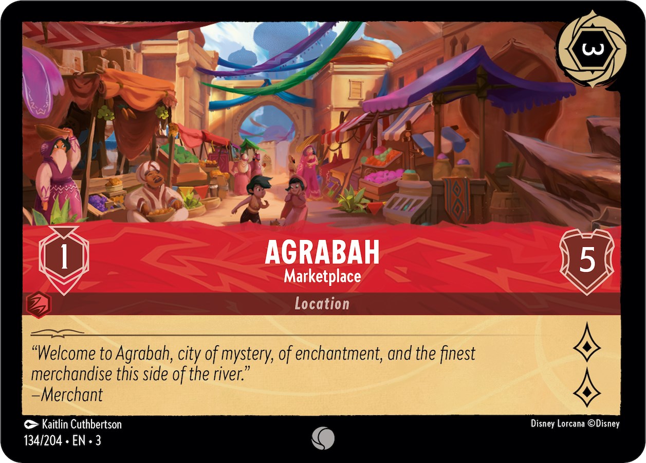 Agrabah - Marketplace (134/204) [Into the Inklands] | Eastridge Sports Cards & Games