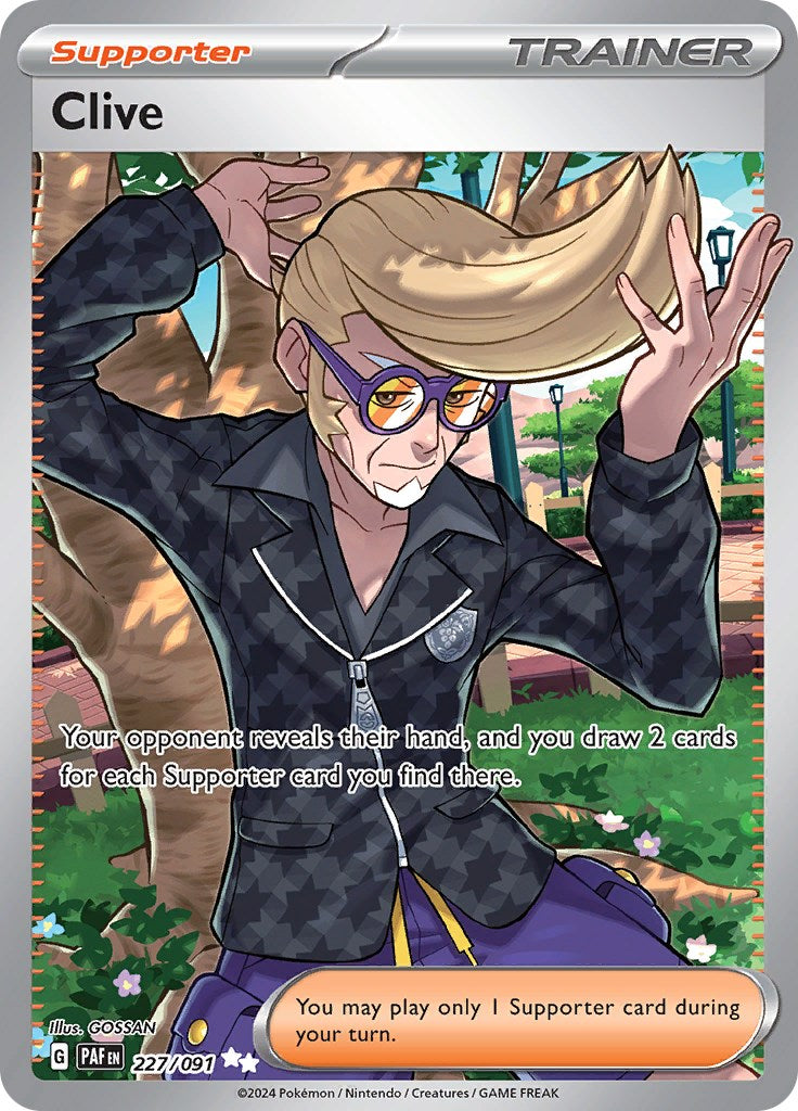 Clive (227/091) [Scarlet & Violet: Paldean Fates] | Eastridge Sports Cards & Games