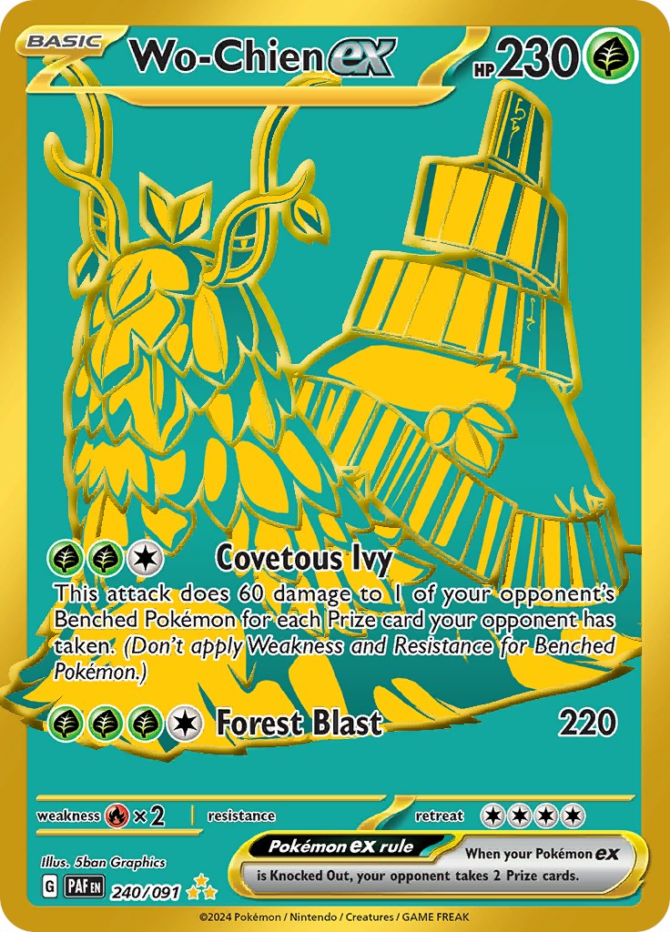 Wo-Chien ex (240/091) [Scarlet & Violet: Paldean Fates] | Eastridge Sports Cards & Games