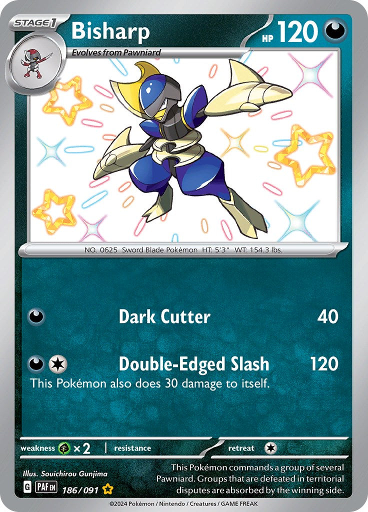 Bisharp (186/091) [Scarlet & Violet: Paldean Fates] | Eastridge Sports Cards & Games