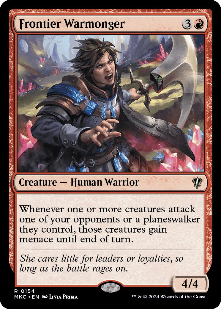 Frontier Warmonger [Murders at Karlov Manor Commander] | Eastridge Sports Cards & Games