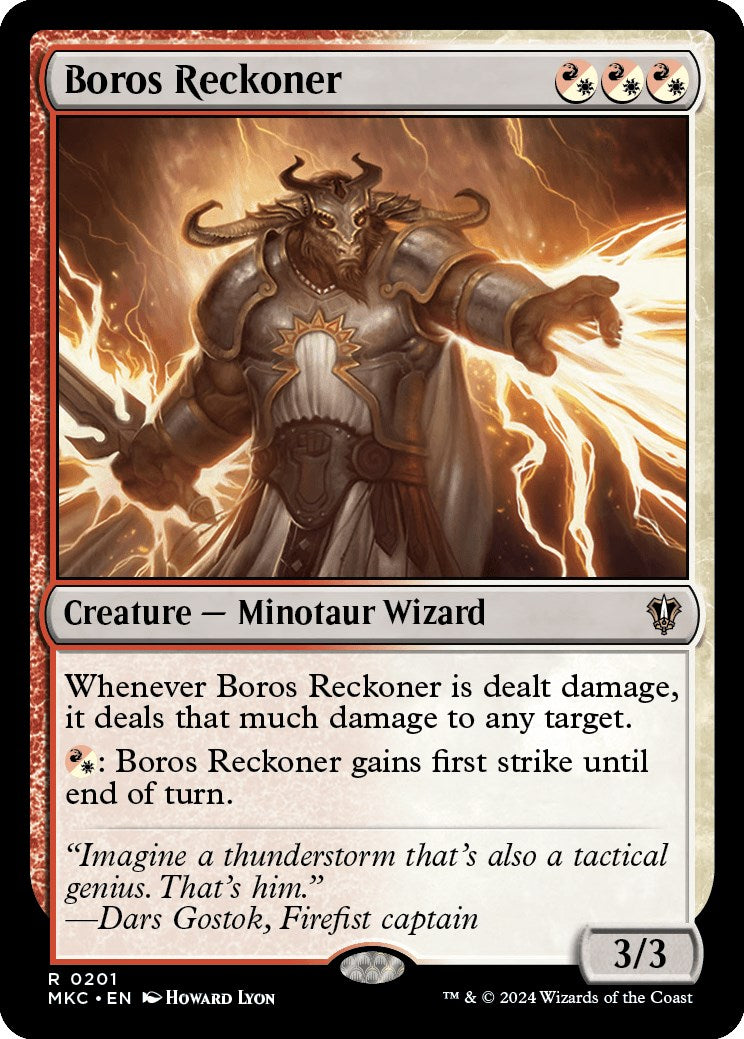 Boros Reckoner [Murders at Karlov Manor Commander] | Eastridge Sports Cards & Games