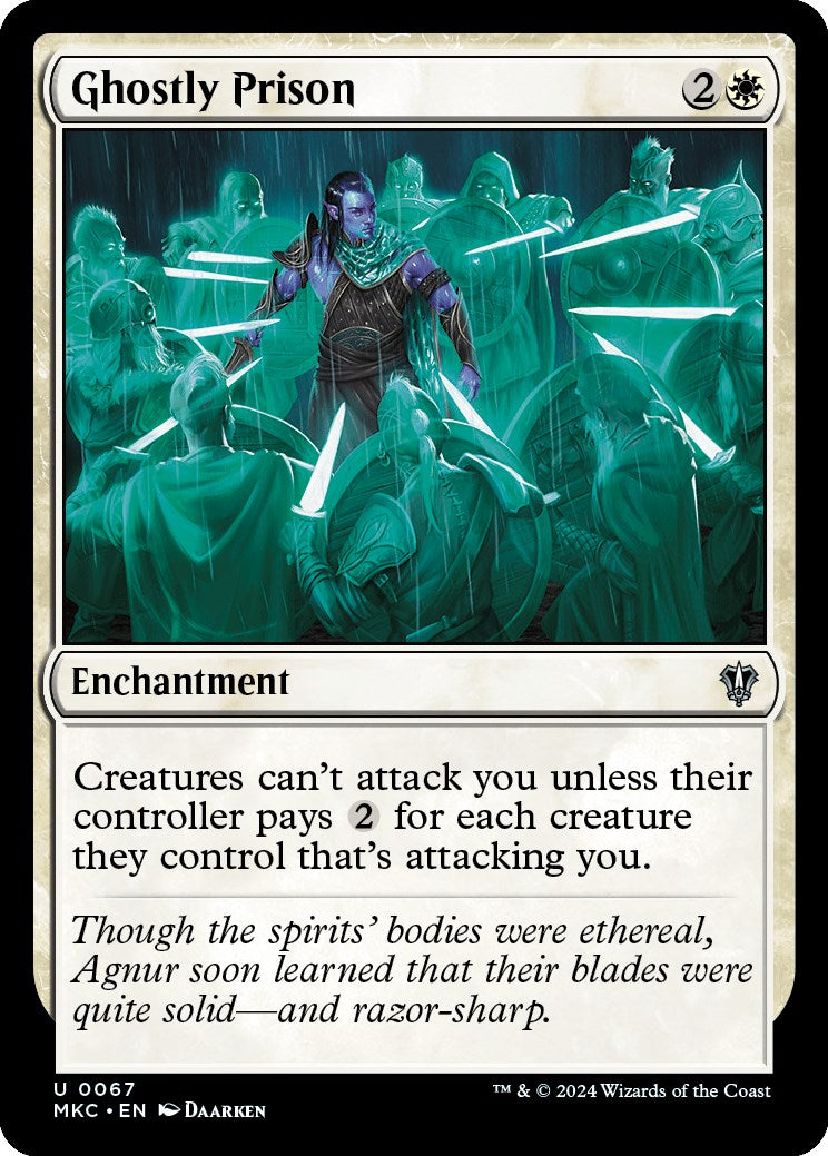 Ghostly Prison [Murders at Karlov Manor Commander] | Eastridge Sports Cards & Games