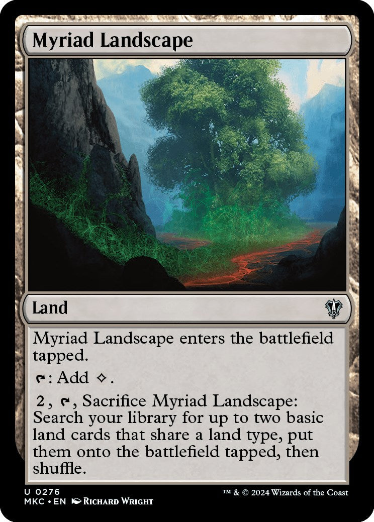 Myriad Landscape [Murders at Karlov Manor Commander] | Eastridge Sports Cards & Games