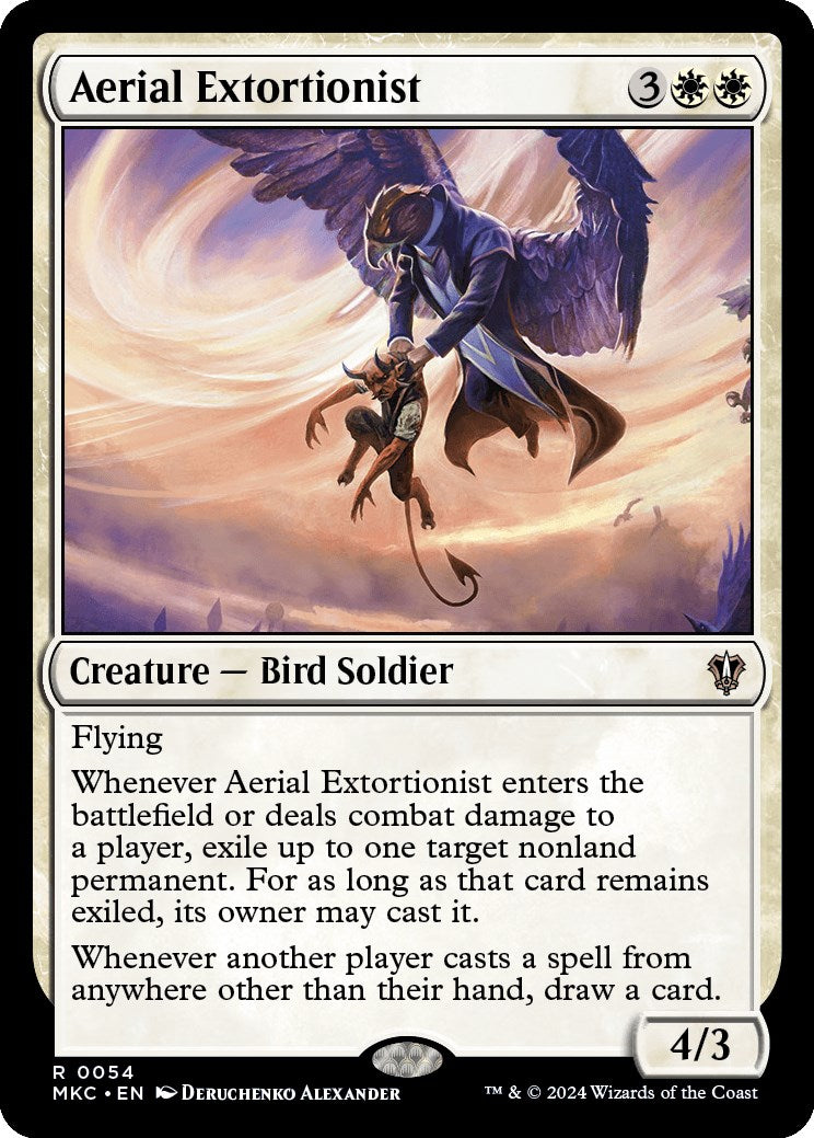 Aerial Extortionist [Murders at Karlov Manor Commander] | Eastridge Sports Cards & Games