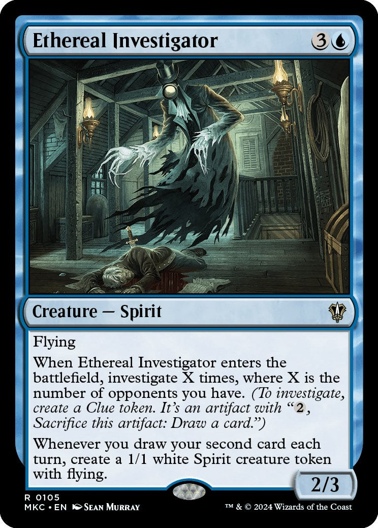 Ethereal Investigator [Murders at Karlov Manor Commander] | Eastridge Sports Cards & Games