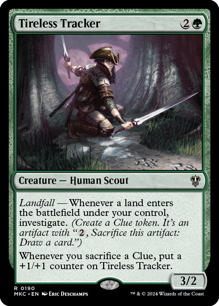 Tireless Tracker [Murders at Karlov Manor Commander] | Eastridge Sports Cards & Games