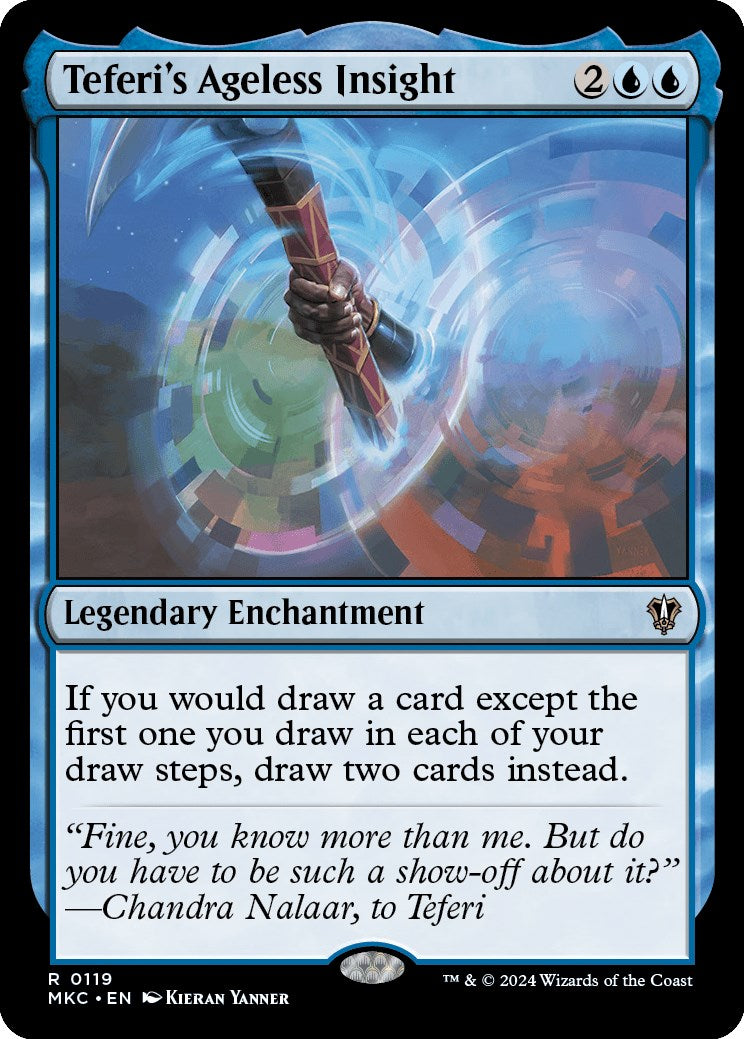 Teferi's Ageless Insight [Murders at Karlov Manor Commander] | Eastridge Sports Cards & Games