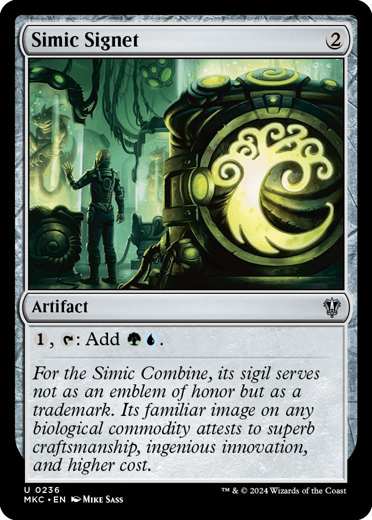 Simic Signet [Murders at Karlov Manor Commander] | Eastridge Sports Cards & Games