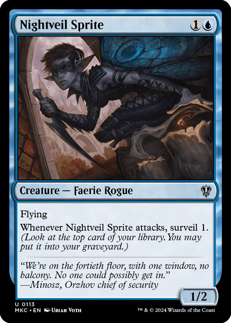 Nightveil Sprite [Murders at Karlov Manor Commander] | Eastridge Sports Cards & Games