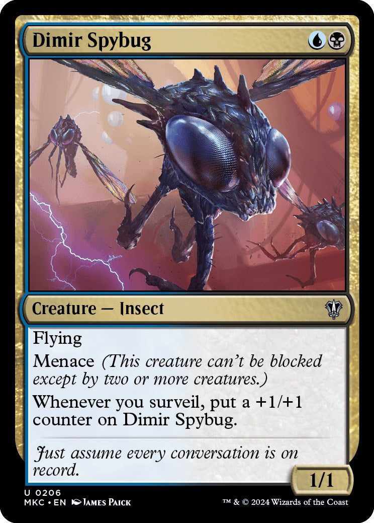 Dimir Spybug [Murders at Karlov Manor Commander] | Eastridge Sports Cards & Games