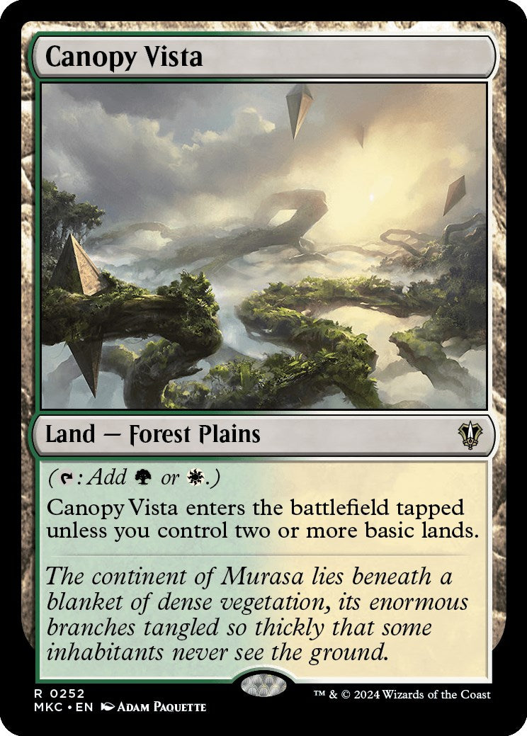 Canopy Vista [Murders at Karlov Manor Commander] | Eastridge Sports Cards & Games