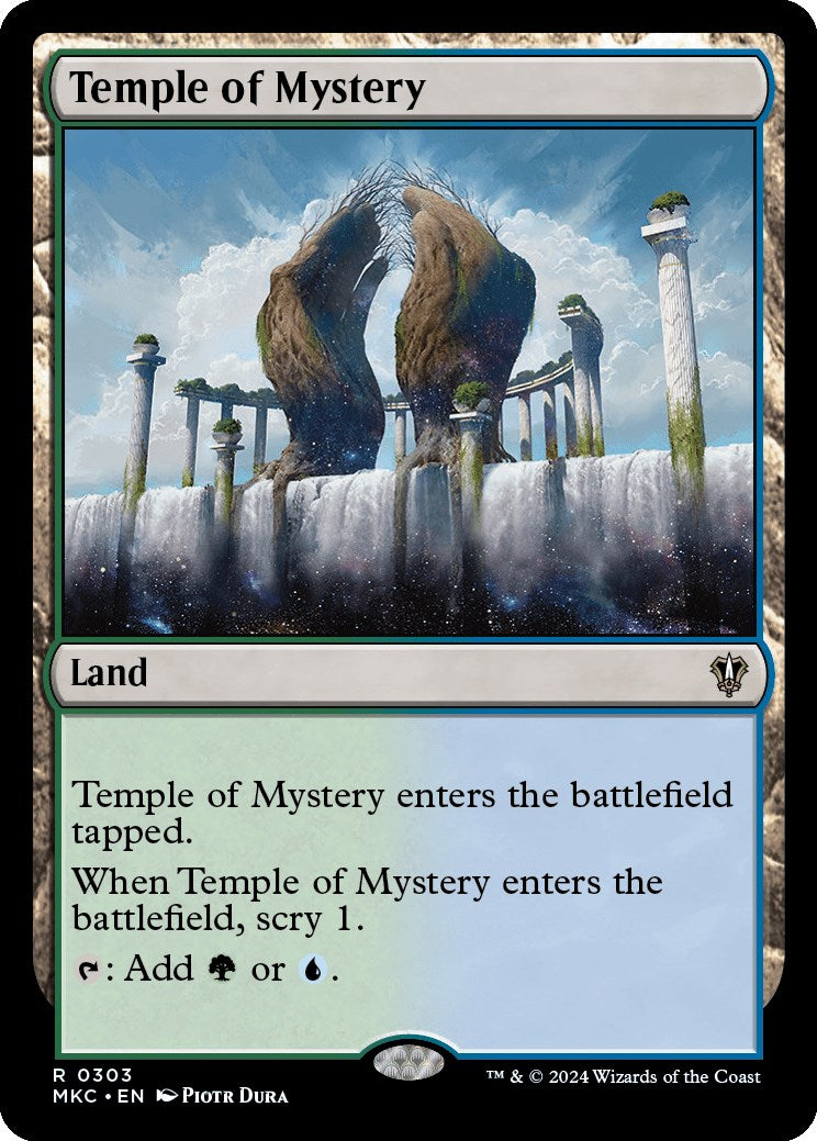 Temple of Mystery [Murders at Karlov Manor Commander] | Eastridge Sports Cards & Games