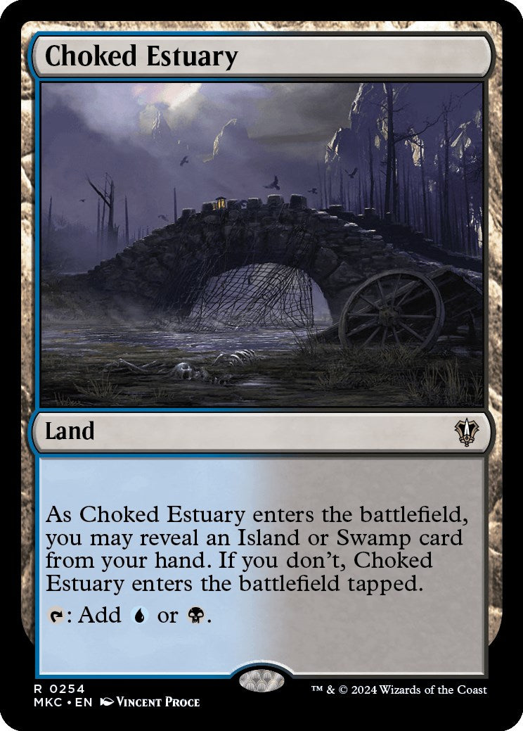 Choked Estuary [Murders at Karlov Manor Commander] | Eastridge Sports Cards & Games