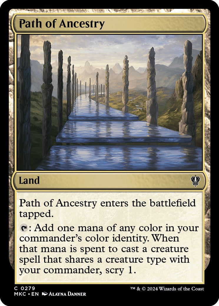 Path of Ancestry [Murders at Karlov Manor Commander] | Eastridge Sports Cards & Games