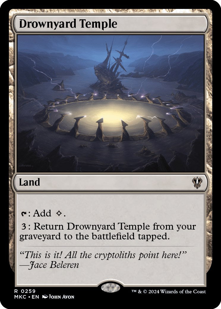 Drownyard Temple [Murders at Karlov Manor Commander] | Eastridge Sports Cards & Games