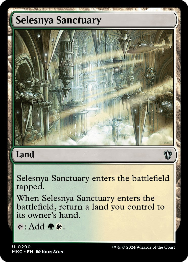 Selesnya Sanctuary [Murders at Karlov Manor Commander] | Eastridge Sports Cards & Games