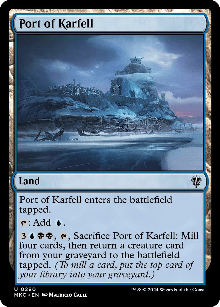 Port of Karfell [Murders at Karlov Manor Commander] | Eastridge Sports Cards & Games