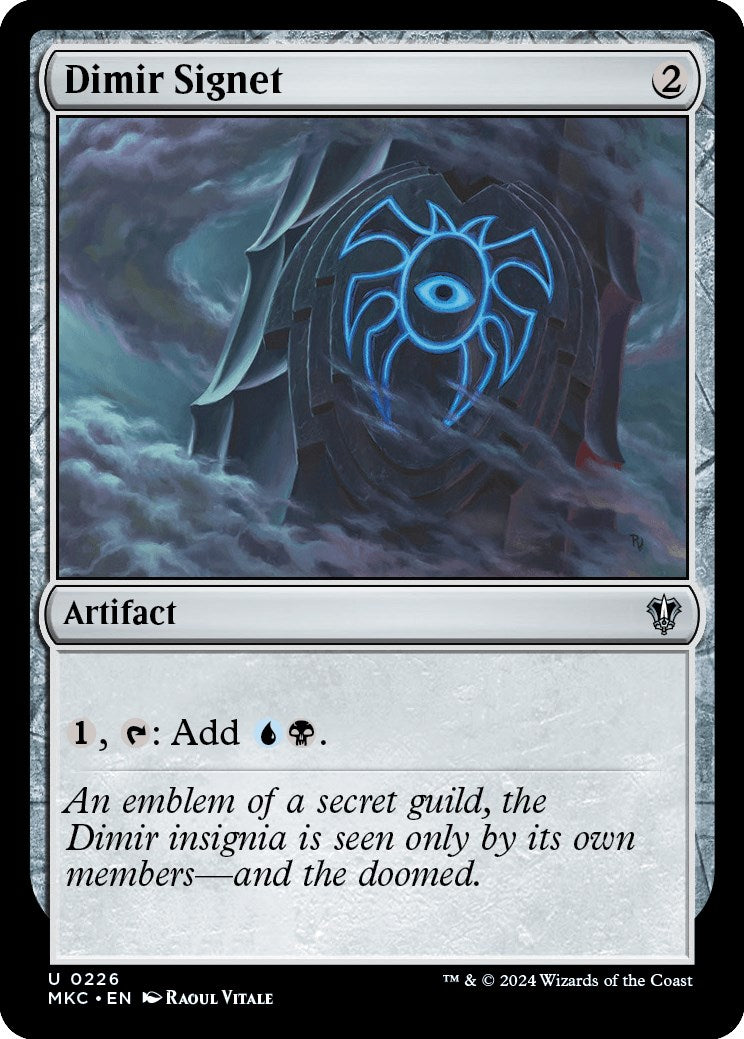 Dimir Signet [Murders at Karlov Manor Commander] | Eastridge Sports Cards & Games