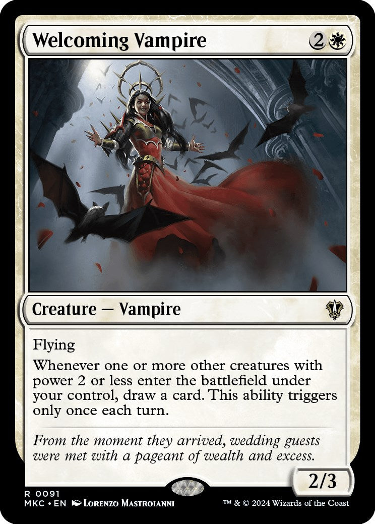 Welcoming Vampire [Murders at Karlov Manor Commander] | Eastridge Sports Cards & Games