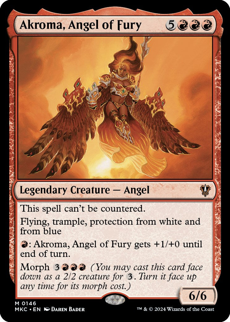 Akroma, Angel of Fury [Murders at Karlov Manor Commander] | Eastridge Sports Cards & Games