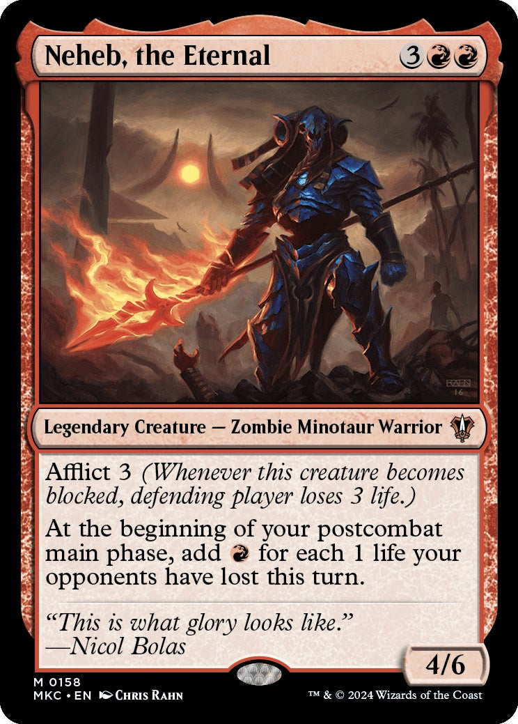 Neheb, the Eternal [Murders at Karlov Manor Commander] | Eastridge Sports Cards & Games