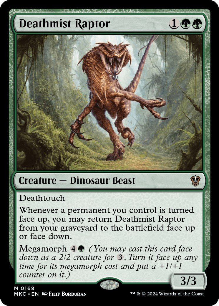 Deathmist Raptor [Murders at Karlov Manor Commander] | Eastridge Sports Cards & Games