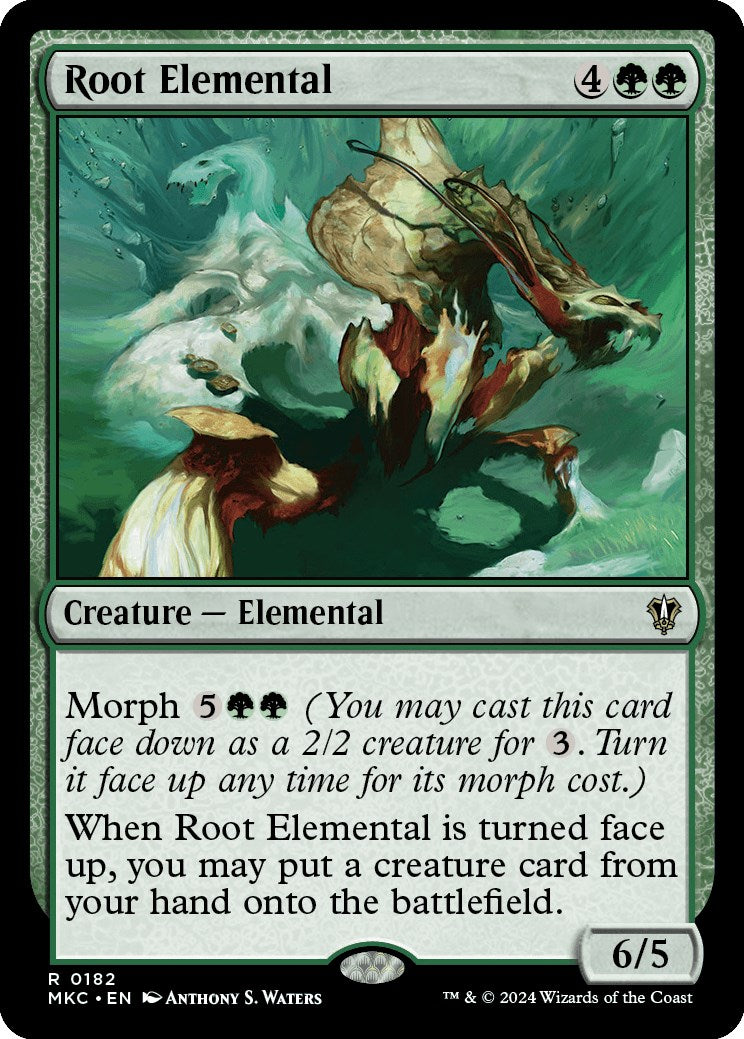 Root Elemental [Murders at Karlov Manor Commander] | Eastridge Sports Cards & Games