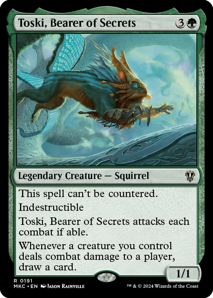 Toski, Bearer of Secrets [Murders at Karlov Manor Commander] | Eastridge Sports Cards & Games