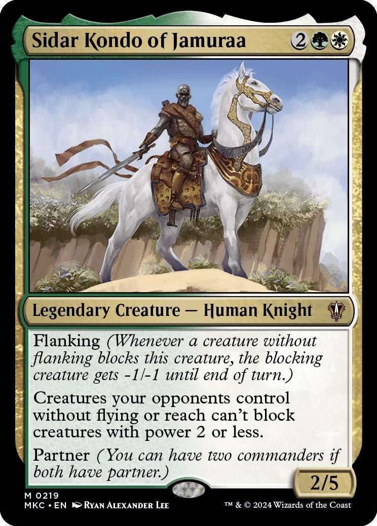 Sidar Kondo of Jamuraa [Murders at Karlov Manor Commander] | Eastridge Sports Cards & Games