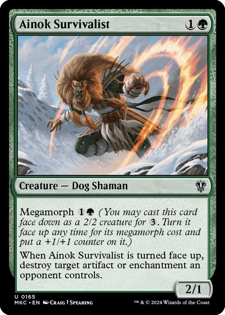 Ainok Survivalist [Murders at Karlov Manor Commander] | Eastridge Sports Cards & Games